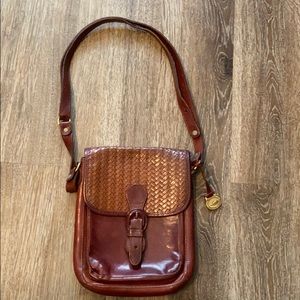 Leather handbag Brahmin